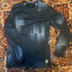 Nike pro long sleeve shirt. Hyper warm line